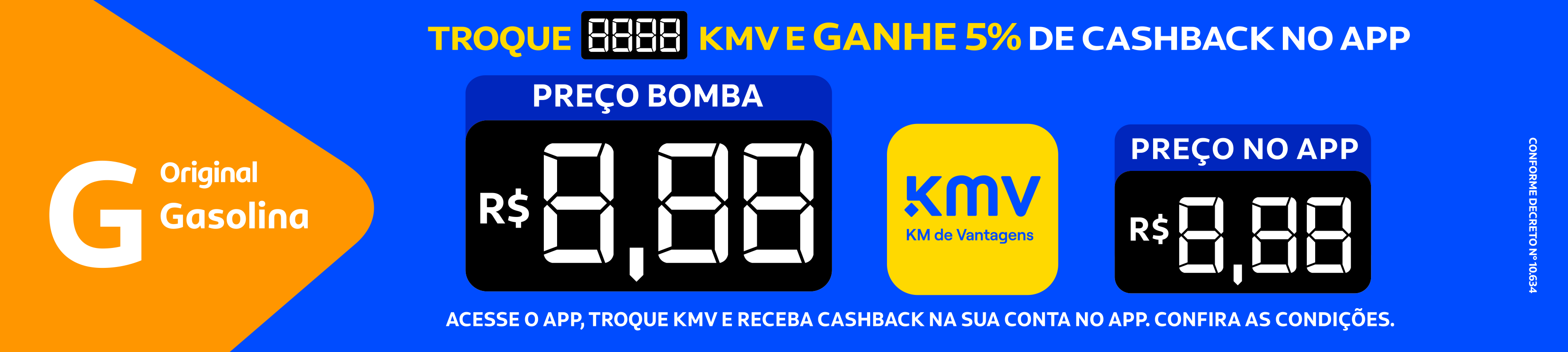 Faixa KMV Original Gasolina