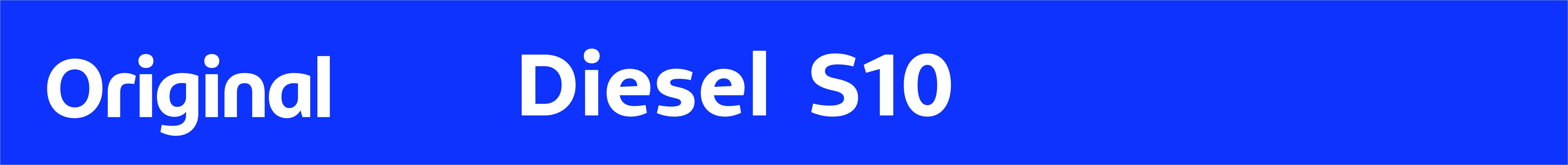 Adesivo Bico Original Diesel S10