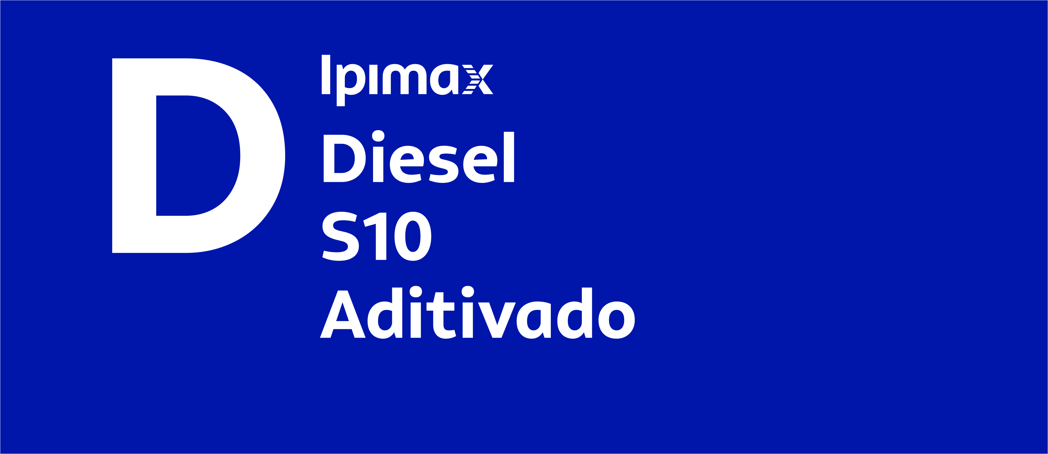 Adesivo Spainer Ipimax Diesel S10 Aditivado