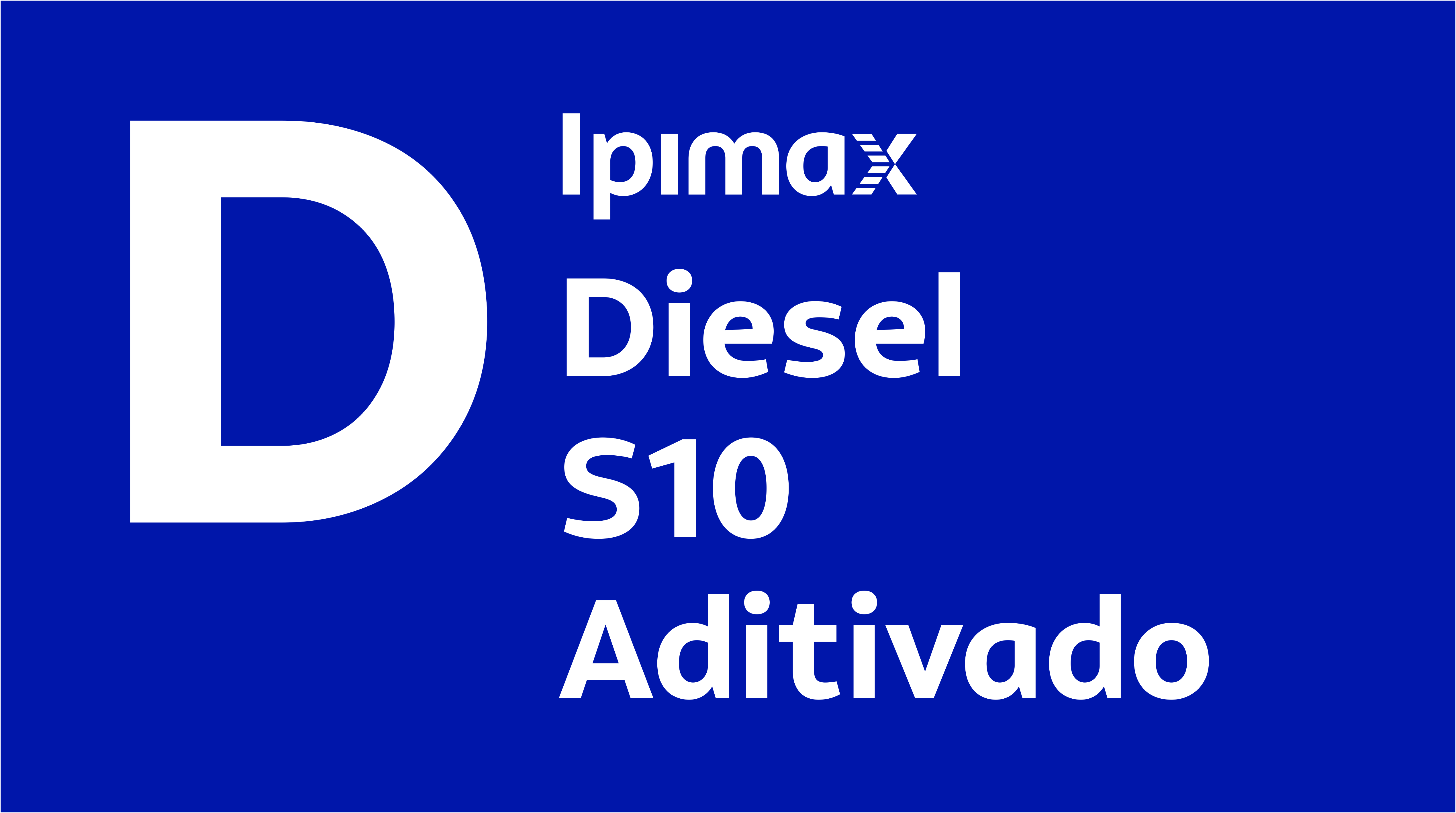 Adesivo Spainer Ipimax Diesel S10 Aditivado