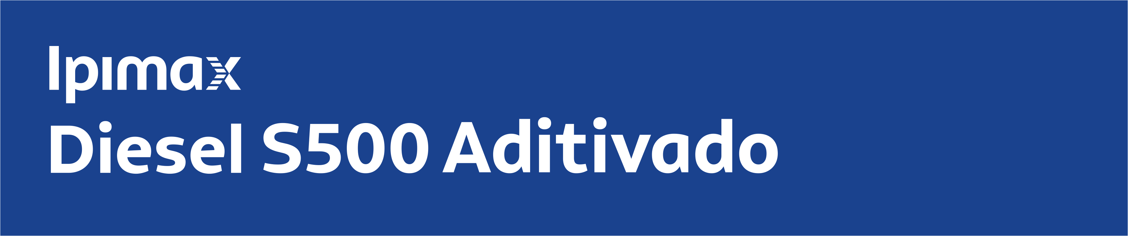 Adesivo Bico Ipimax Diesel S500 Aditivado