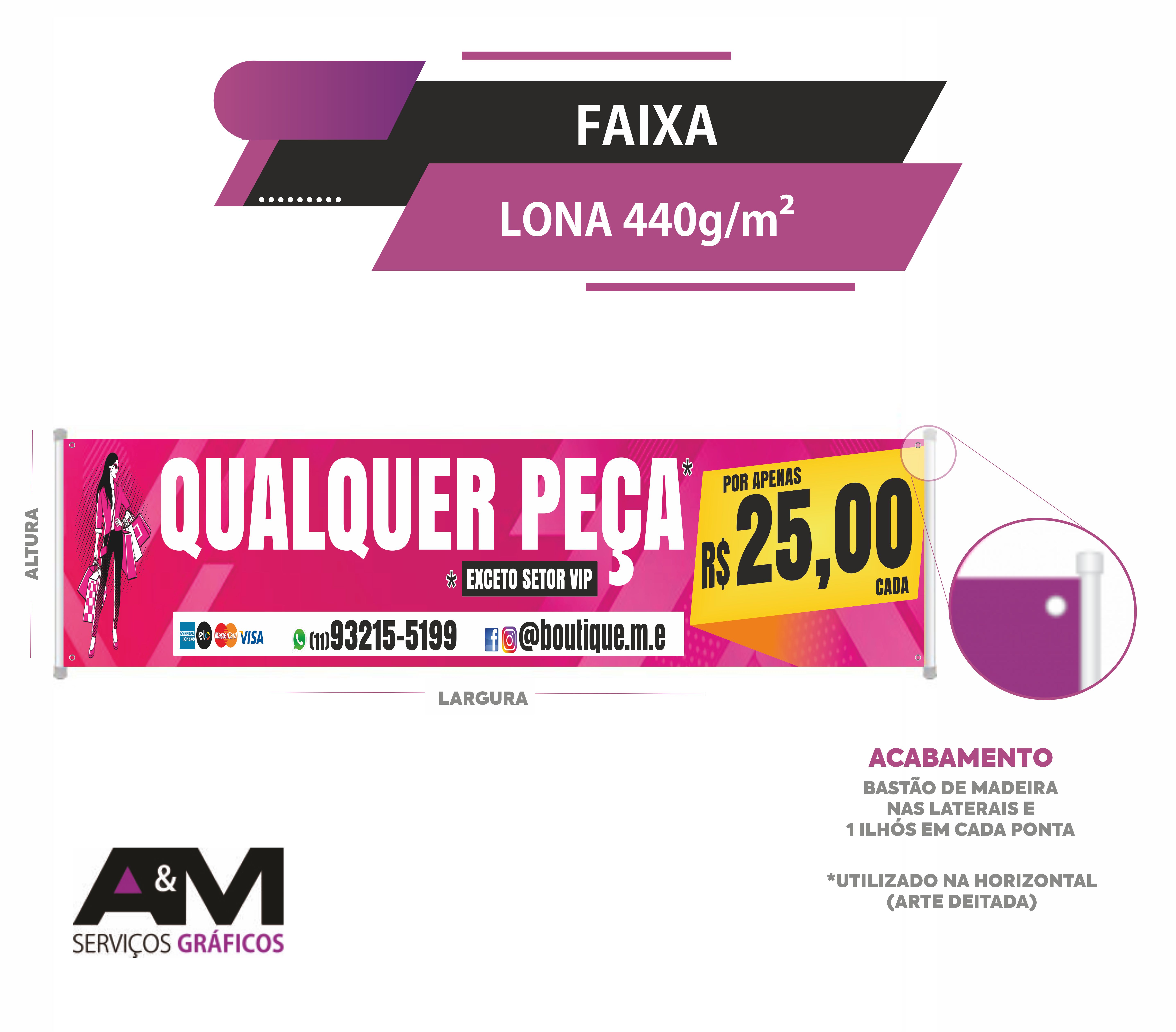 Faixa simples