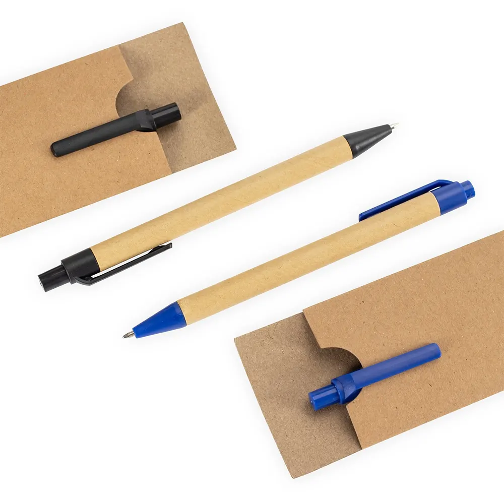 Kit Ecológico Caneta e Lapiseira Papelão 15348