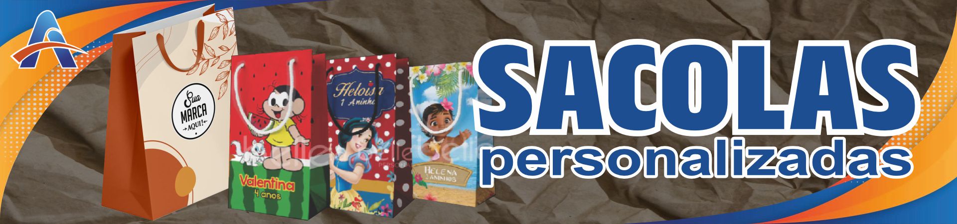SACOLAS PERSONALIZADAS