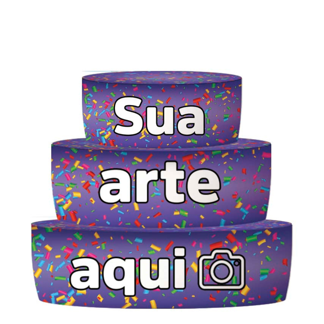 Personalizado - Bolo Fake (trio de capas)