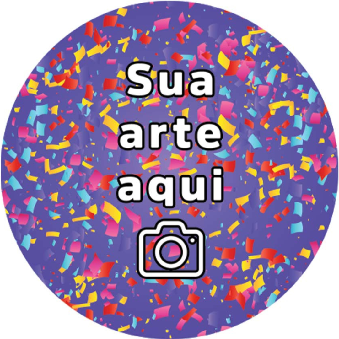 Personalizado - Capa de Painel Redondo