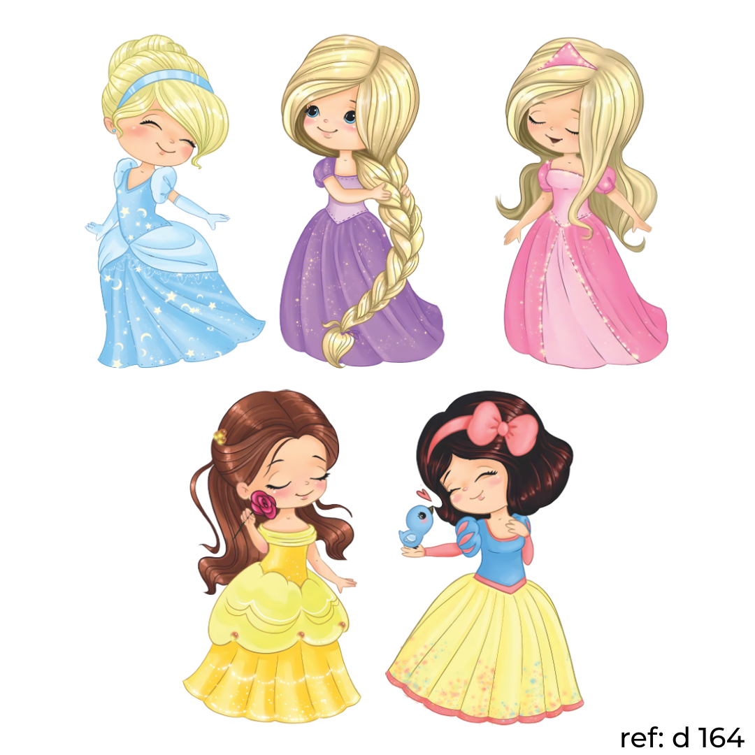 Temas Variados - Kit 5 Displays em PS 25cm