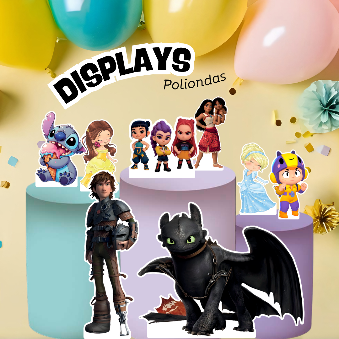 Personalizado - Display em Polionda