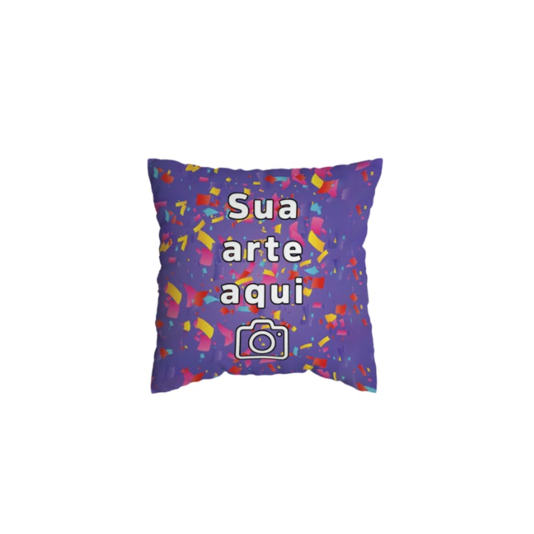 Almofada 40x40cm Personalizado Sua Arte Aqui