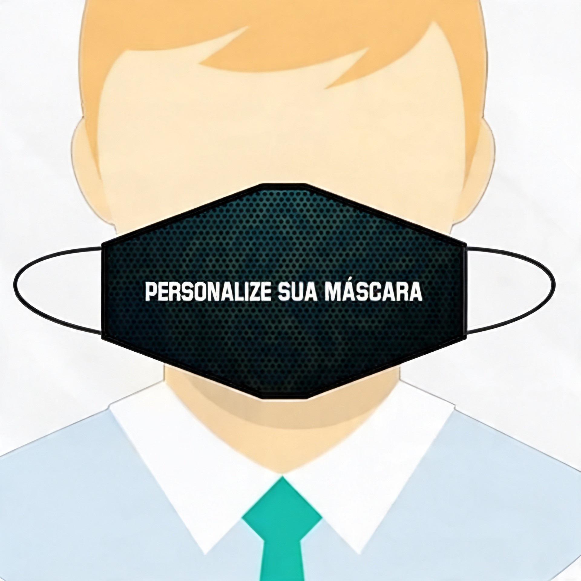 Máscara de Tecido Personalizada