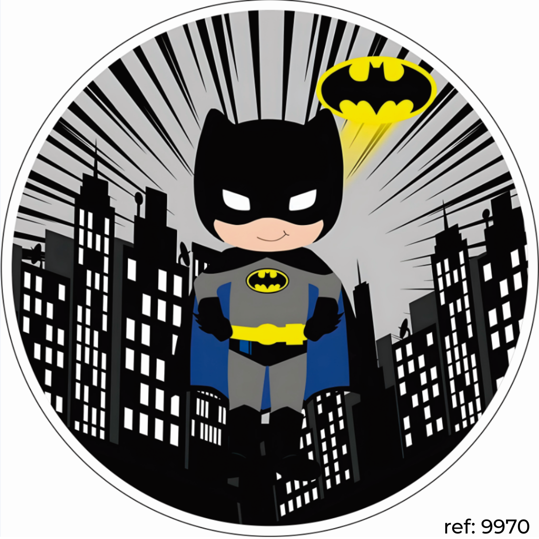Batman - Capa de Painel Redondo