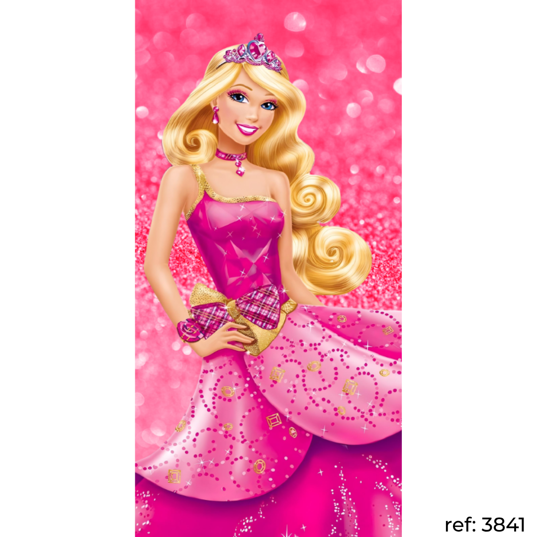 Barbie - Capa de Painel Lateral Veste Fácil 100x200