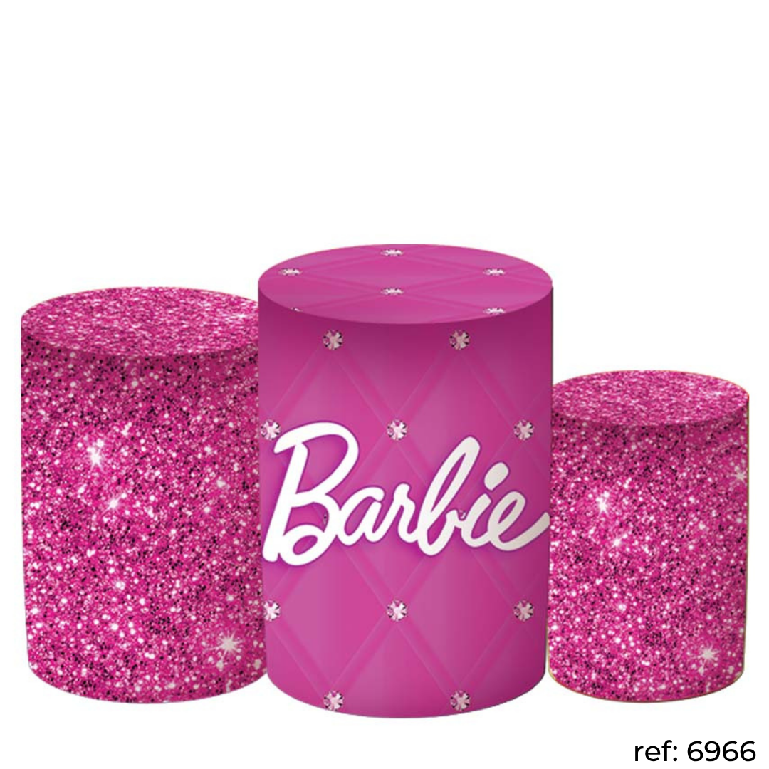 Barbie - Trio de Capas de Cilindros