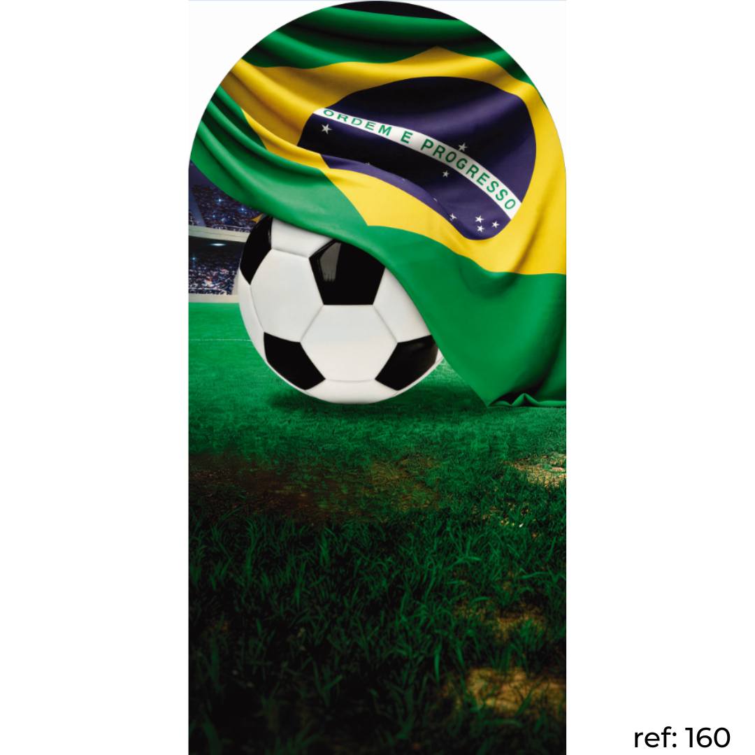 Copa do Mundo (Brasil) - Capa de Painel Romano Veste Fácil 100x200