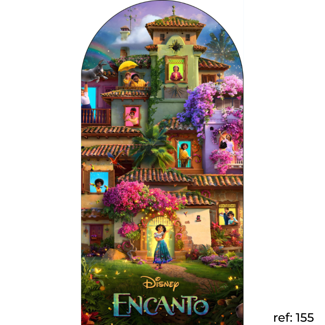 Encanto - Capa de Painel Romano Veste Fácil 100x200