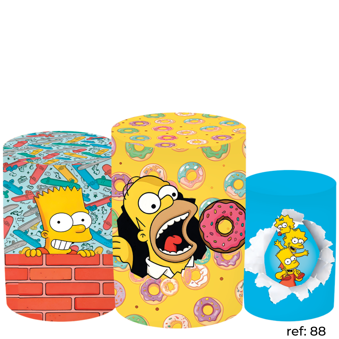 Simpsons - Trio de Capas de Cilindros