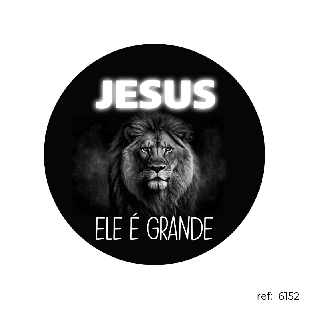 Jesus pão e luz - Capa de Painel Redondo