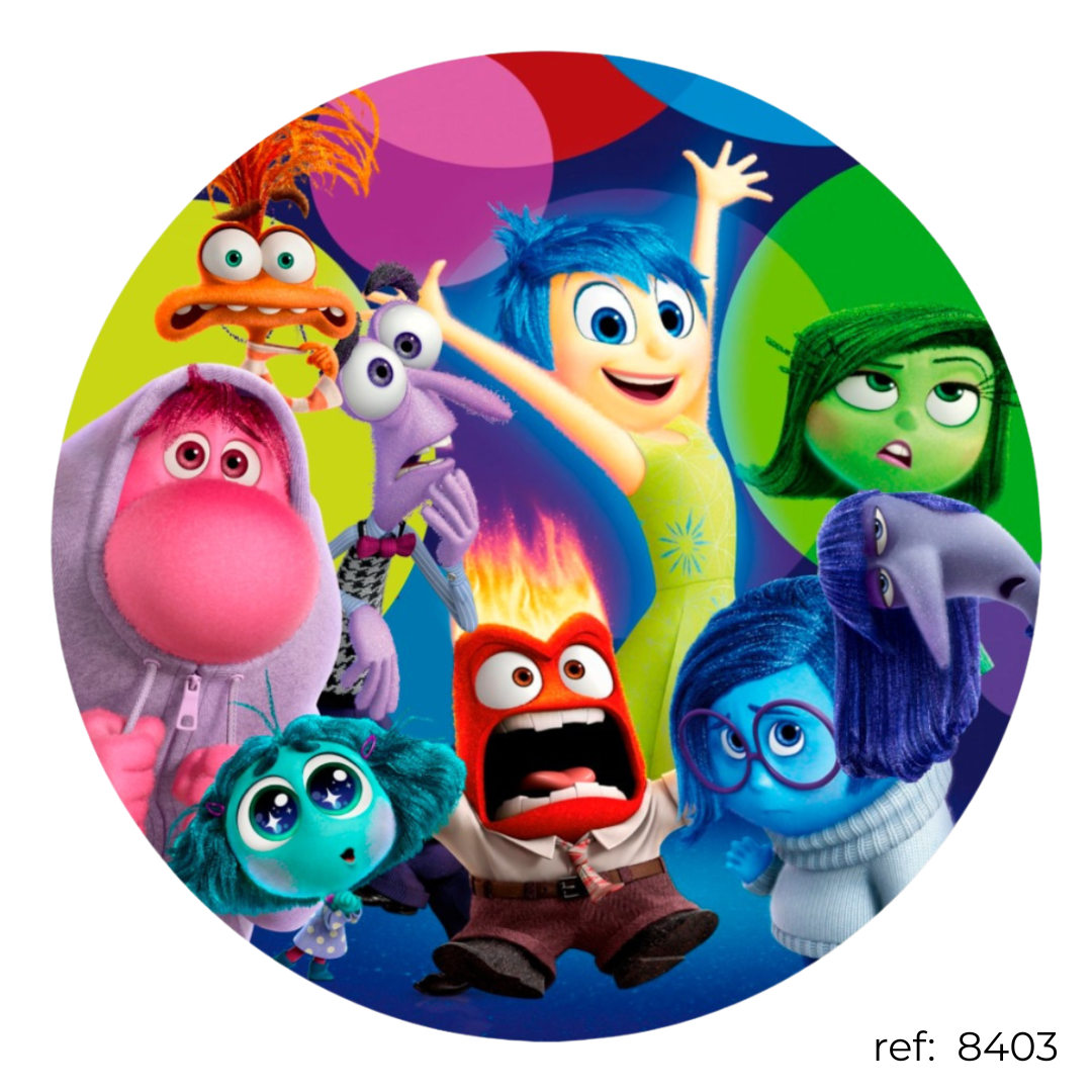 Disney variados - Capa de Painel Redondo