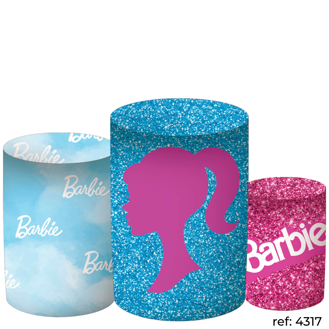 Barbie - Trio de Capas de Cilindros