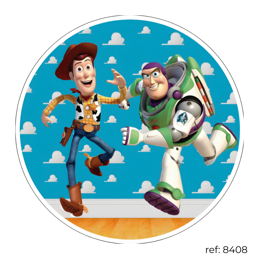 Toy Story - Capa de Painel Redondo