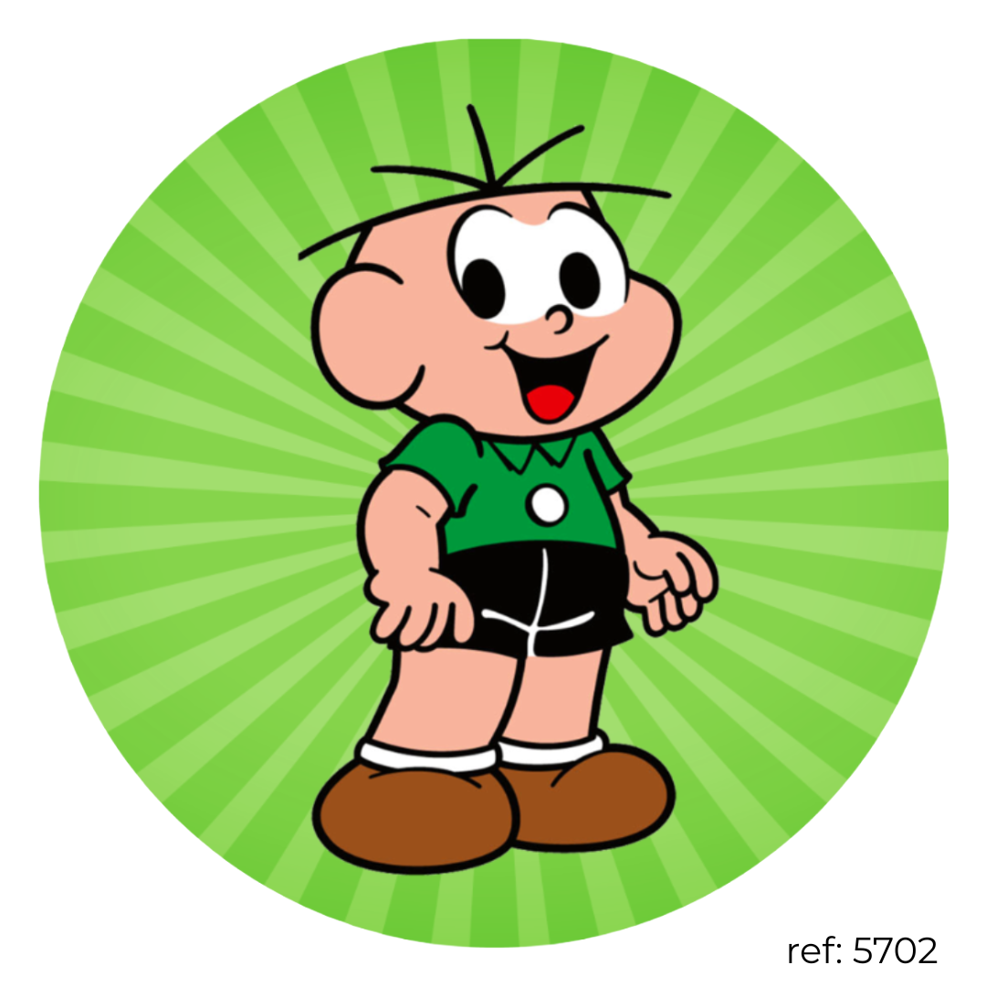 Cebolinha (Turma da Mônica) - Capa de Painel Redondo