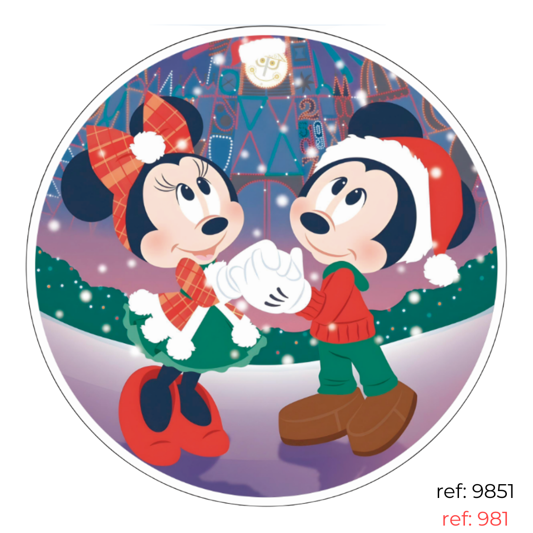 Natal - Capa de Painel Redondo