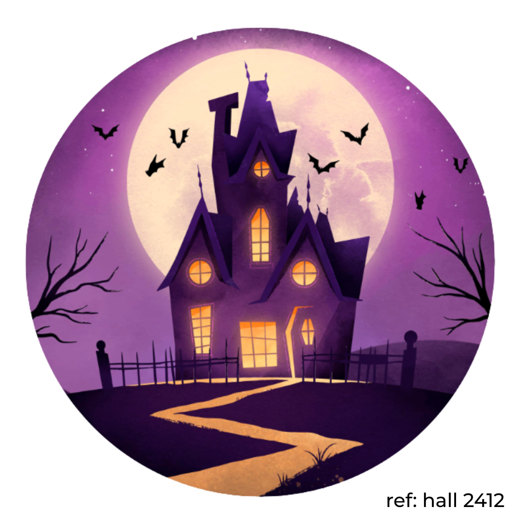 Halloween - Capa de Painel Redondo