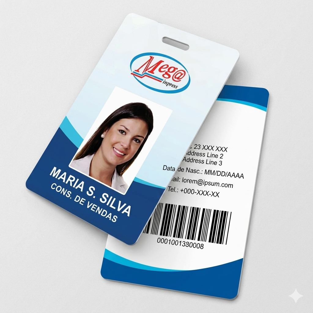Crachá Personalizado PVC