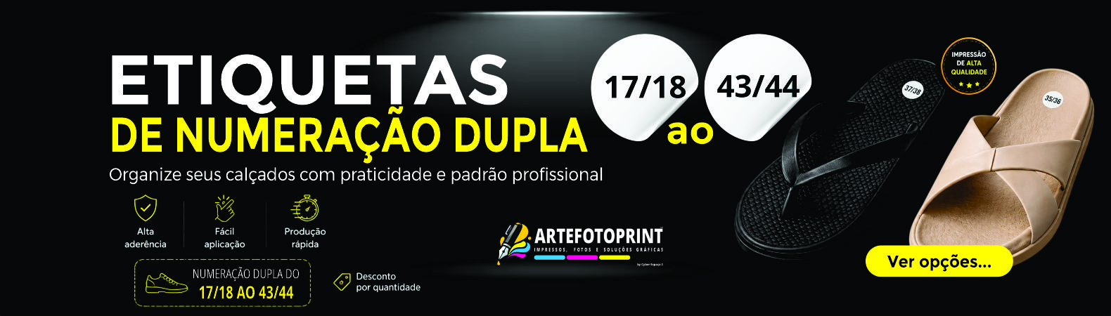 etq numeração dupla