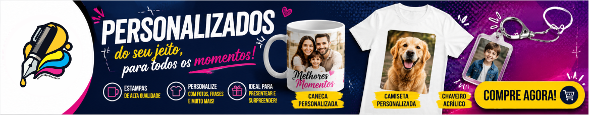 personalizados vitrine