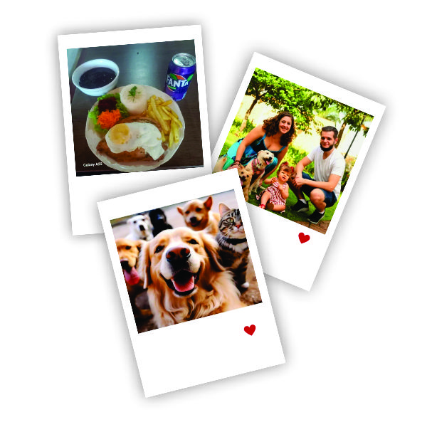 FOTOS POLAROID 7X9CM – 1un. COM 3 FOTOS