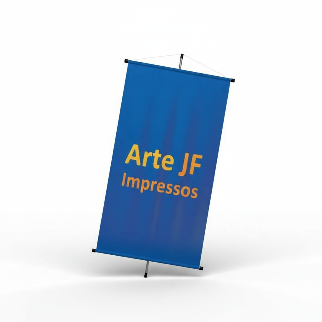 Banner Lona 380g | Brilho (Bastões e Cordinha)