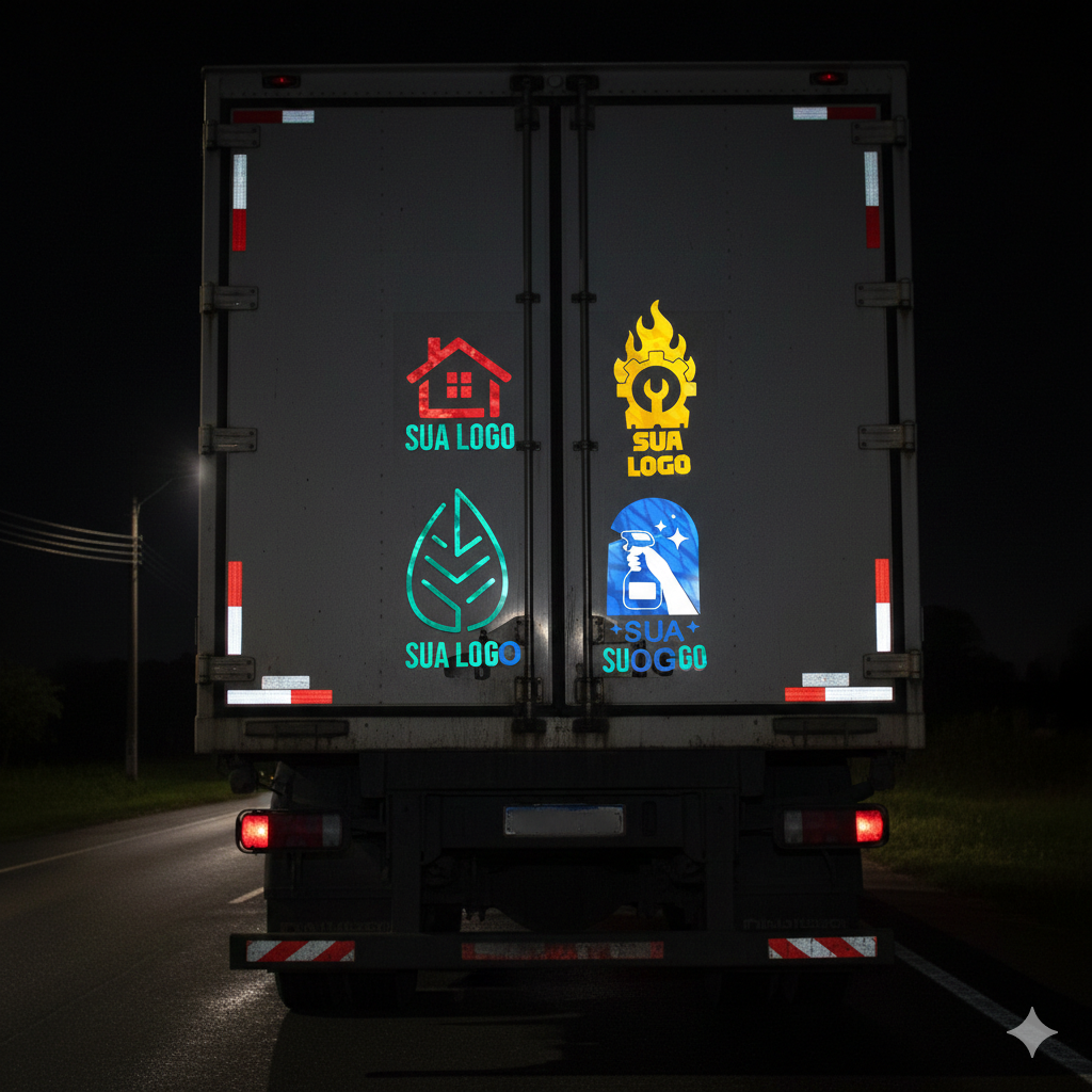 Adesivo Plotter de Recorte Vinil Refletivo | 120g | 510mm x 1000mm