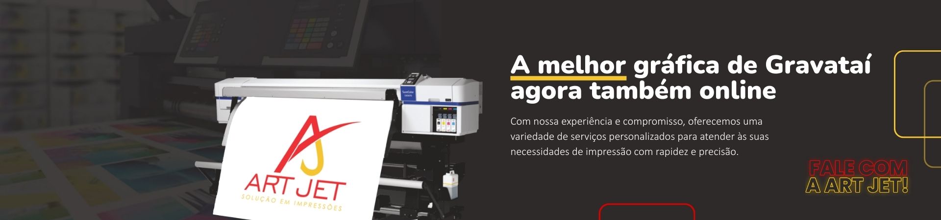 Banner principal - Nova Loja