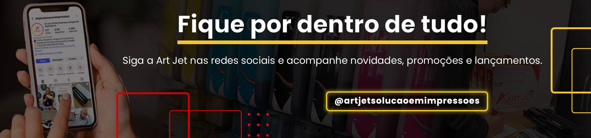 Siga nas redes