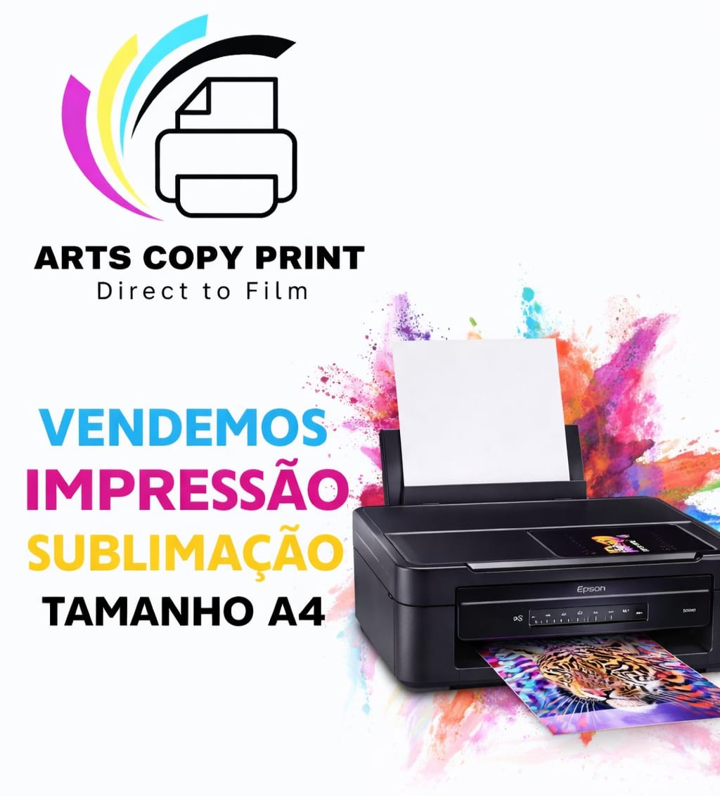 Folha de Sublimação Tamanho A4