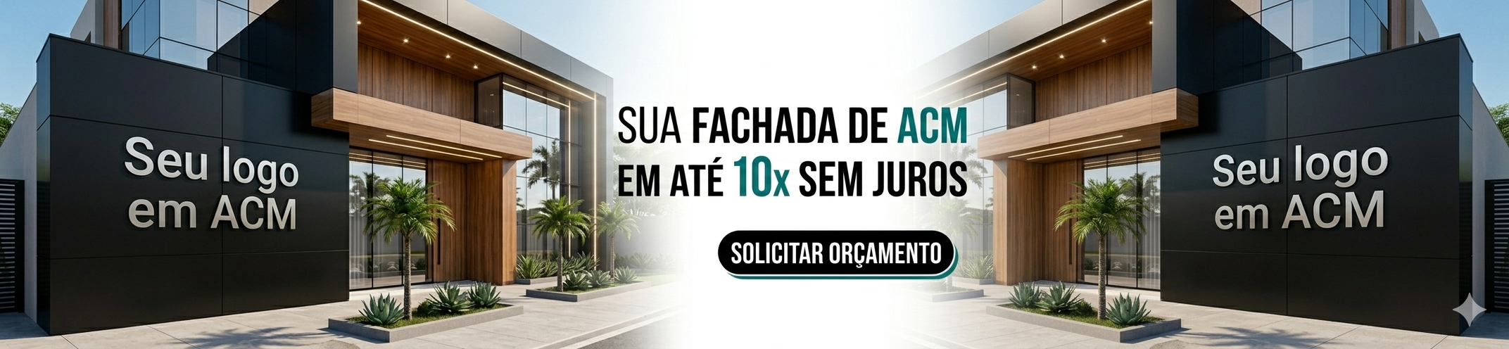 Fachada em ACM