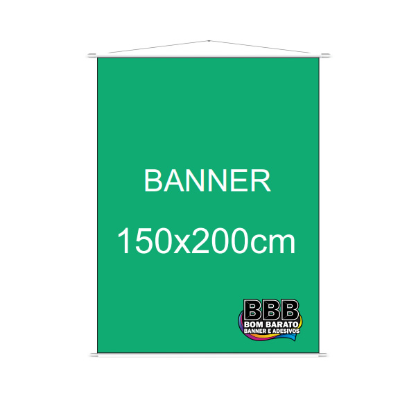 Banner em lona 150x200