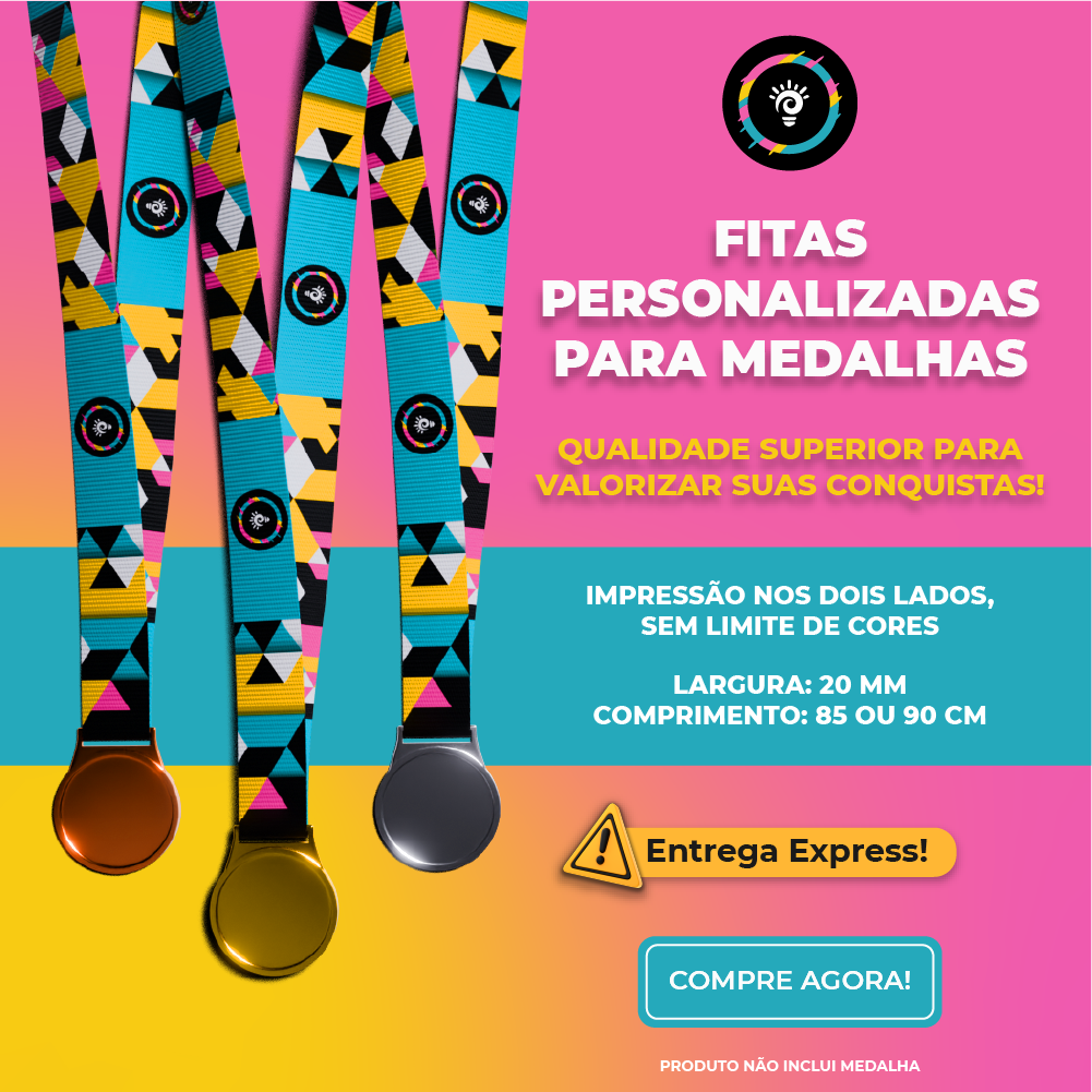 Fita Personalizada para Medalha