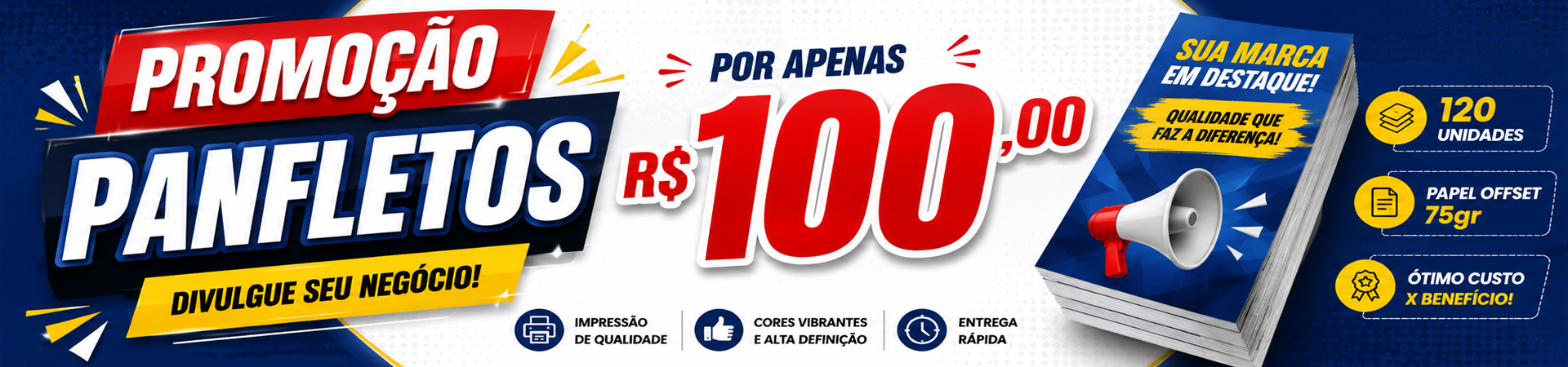 PROMOÇÃO PANFLETO