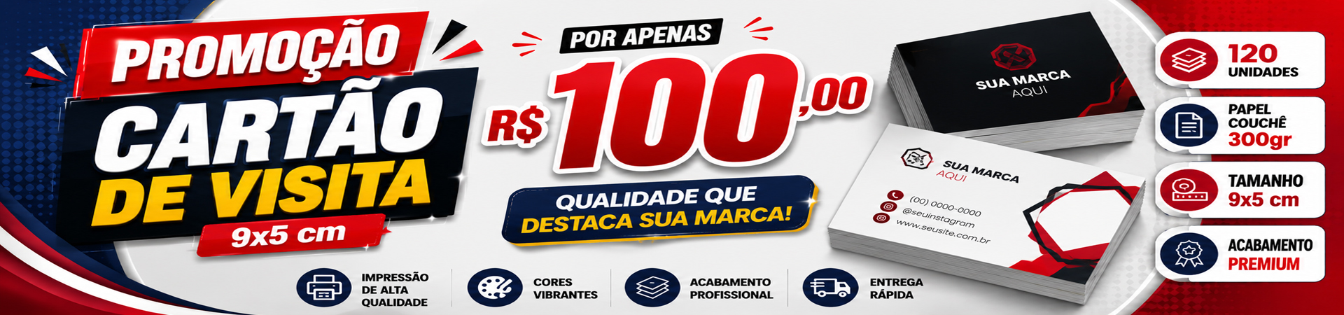 PROMOÇÃO CARTÃO DE VISITA