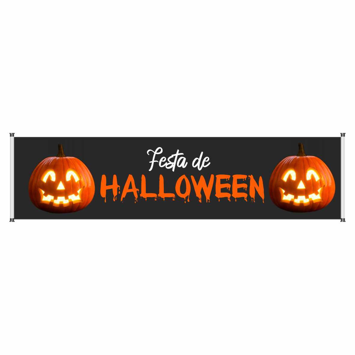 Faixa festa de  halloween mod234