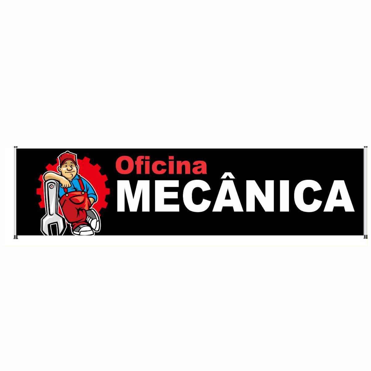 Faixa oficina mecânica  mod219