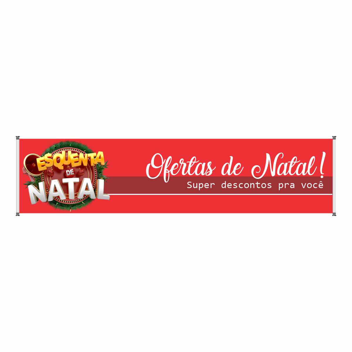 Faixa ofertas de natal mod243