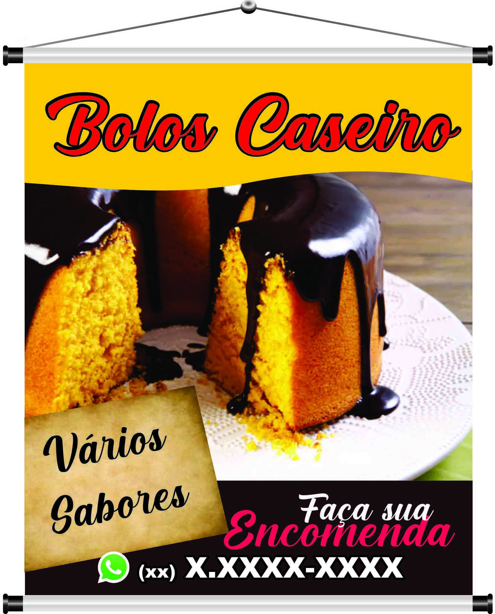 Banner Bolo Caseiro mod15