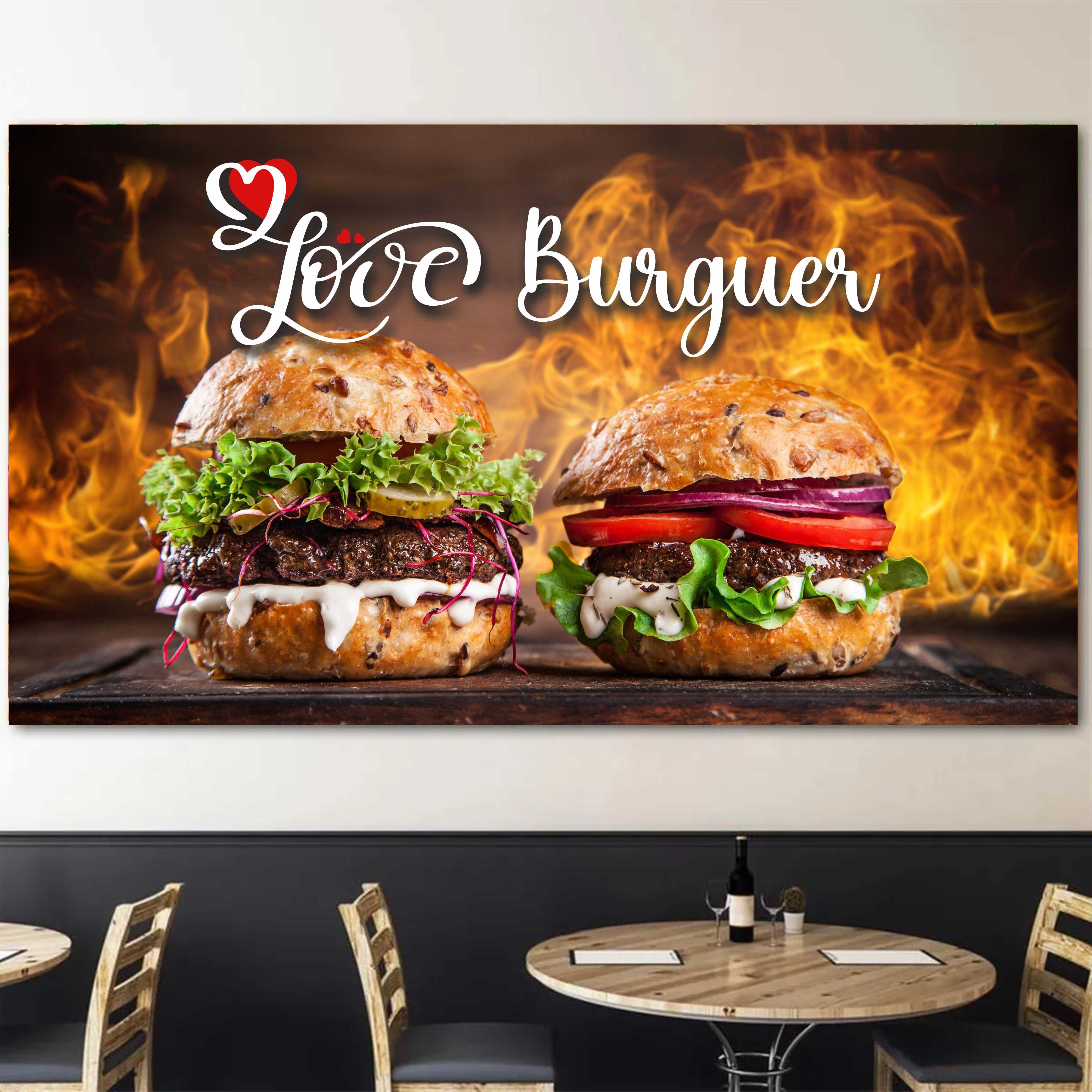 Adesivo Hamburgueria