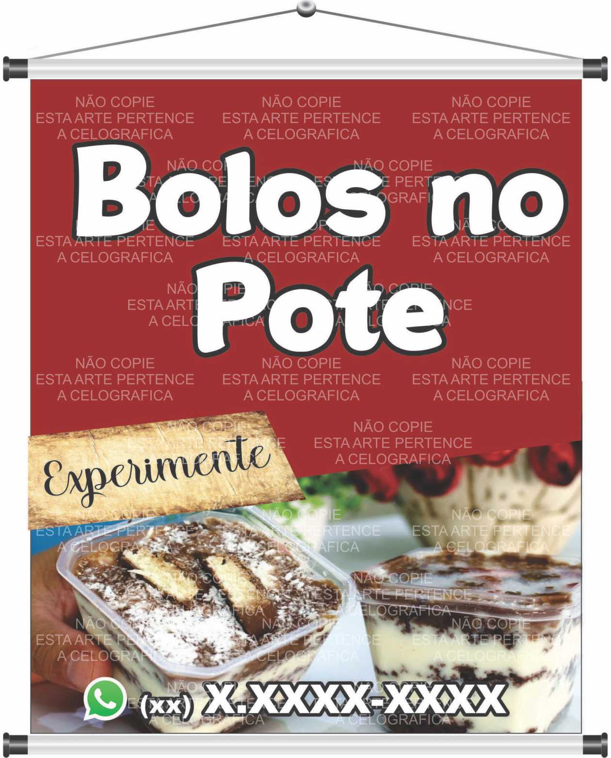 Banner bolos no pote mod38