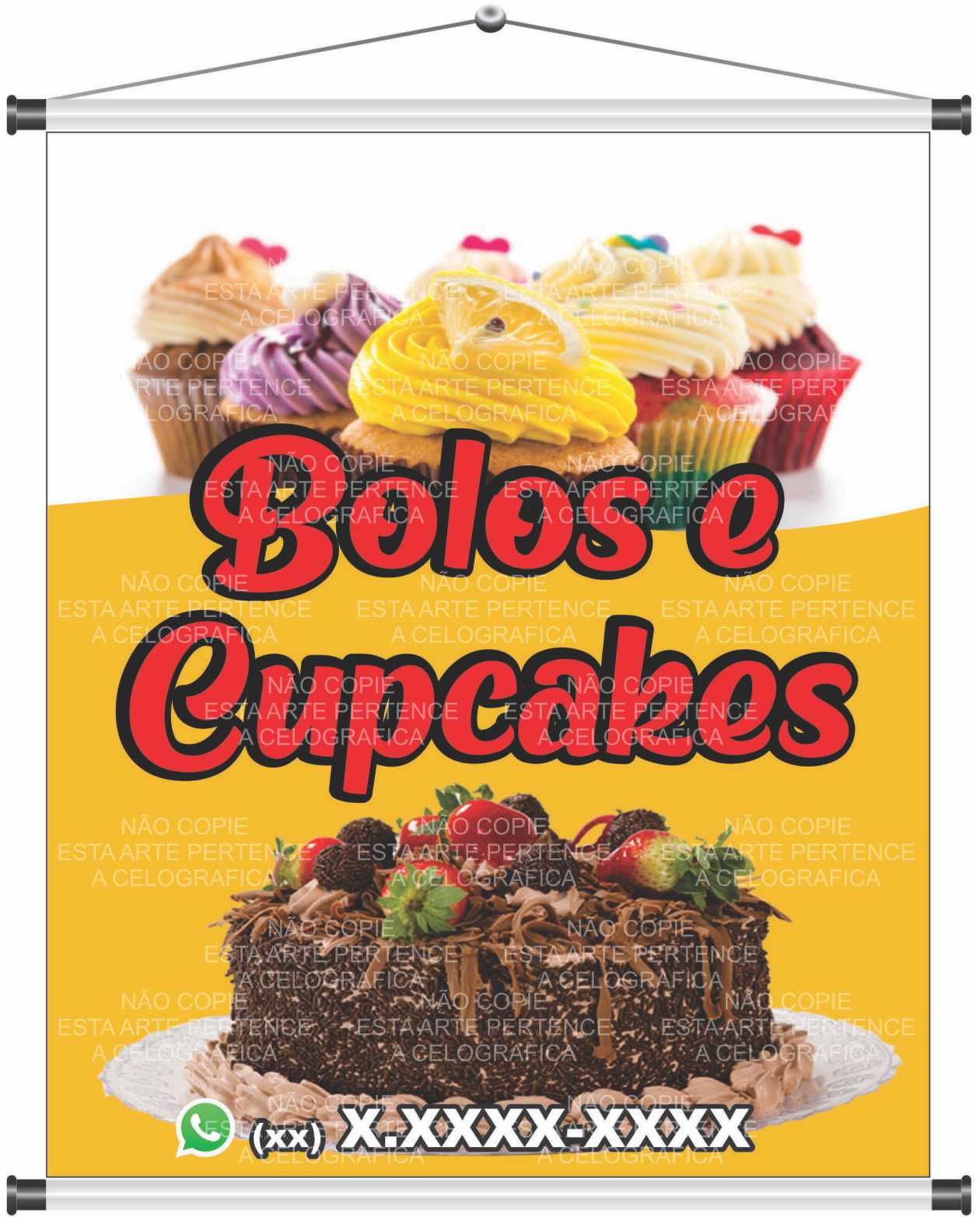Banner Bolos e cakes mod34