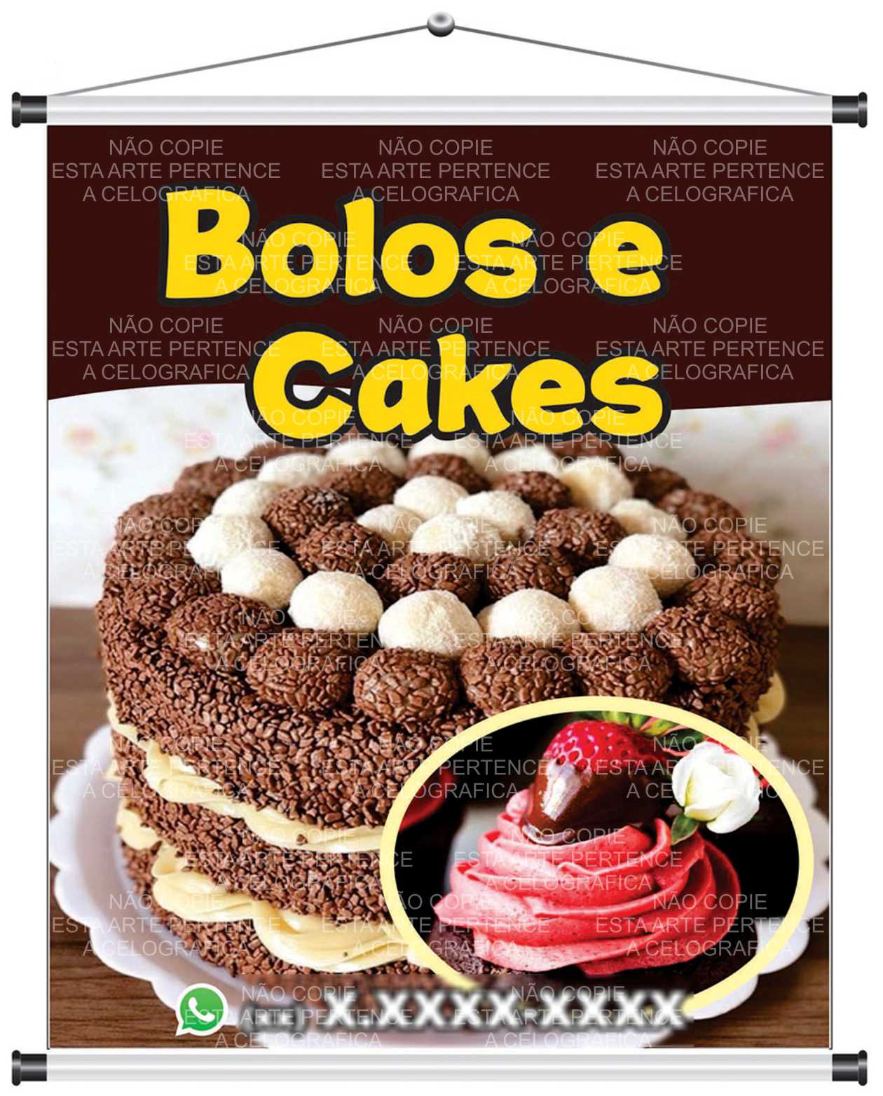 Banner Bolos e cakes mod33