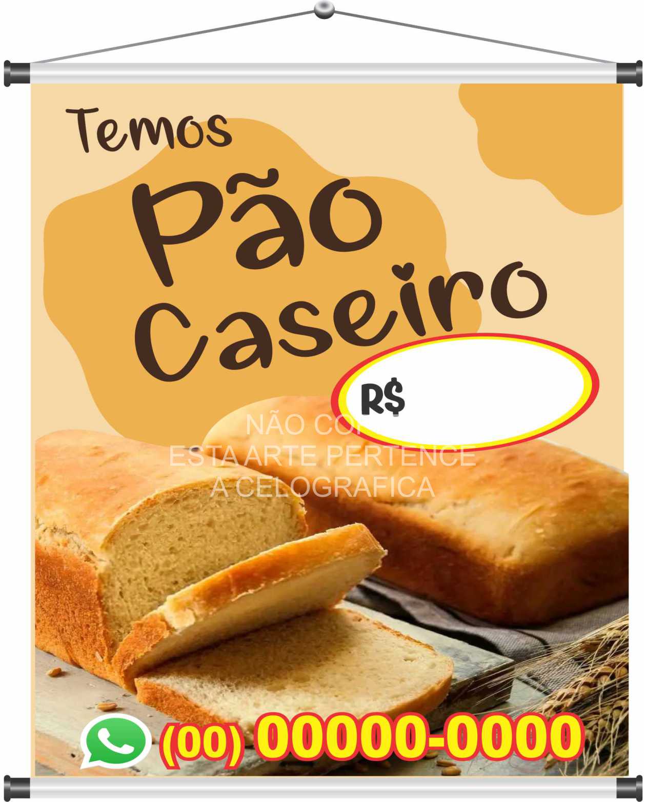 Banner Pão Caseiro mod53